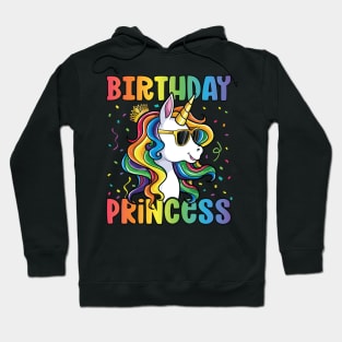 Birthday Princess Shirt Unicorn Girl Hoodie